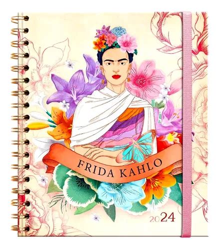 Agenda Diaria Frida Kahlo Premium Paper Env O Gratis