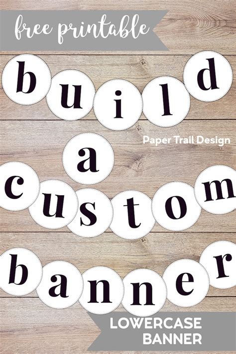 Free Printable Alphabet Banner For Your Wedding Decor Bespoke Bride