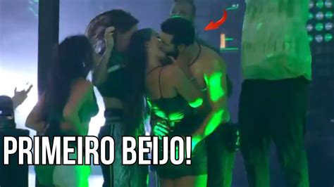 FINALMENTE O BEIJO VEIO Deniziane E Matteus Deram O Primeiro Beijo Do