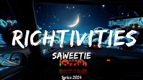 Saweetie Richtivities Music Kora Youtube