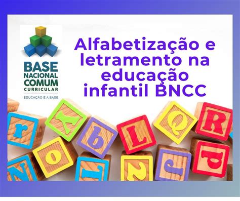 Alfabetização E Letramento Na Educação Infantil Bncc By Robson Silva