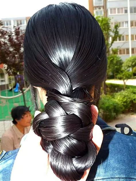 Pin By Long Hair Monk On Hair Bun Braided Long Hair Styles Braids