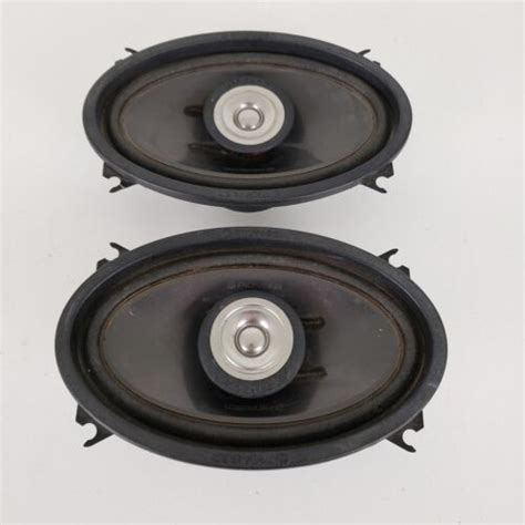 Pioneer G Series 4x6 Inch 65 Watt 2 Way Speaker Pair TS G4611 EBay