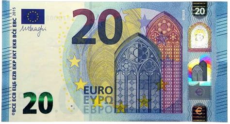 AsÍ Es El Nuevo Billete De 20 Euros Que EstarÁ Pronto En CirculaciÓn