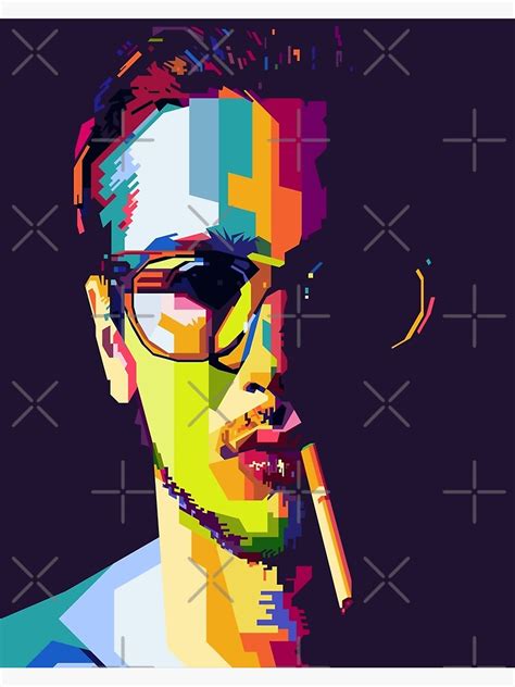 JOHN F Colors WPAP Poster For Sale By SWArtwork Redbubble