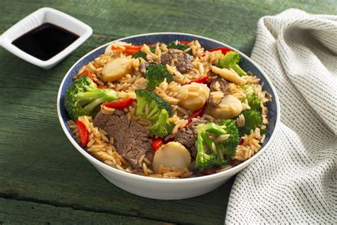 Beef And Broccoli Stir Fry With Brown Rice Minute® Rice