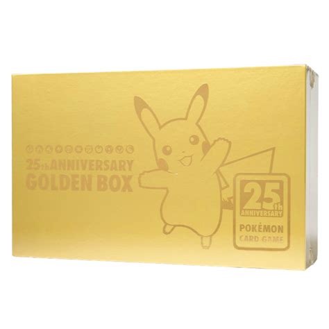 Pokemon Card Game Sword & Shield 25th ANNIVERSARY GOLDEN BOX Japanese ...