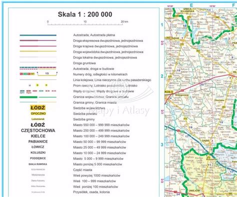 Dzkie Mapa Cienna Drogowa Arkusz Artglob