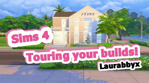 Touring Your Builds Laurabbyx Sims 4 Shell Challenge Youtube