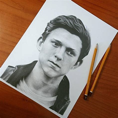 Tom Holland Drawing - Tom Holland Drawing - Art Therapy - Drawings ...