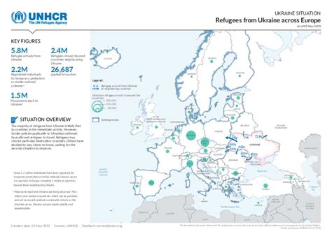 Document Ukraine Situation Refugees From Ukraine Across Europe