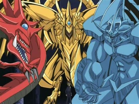 Slifer Drago Del Cielo Drago Alato Di Ra Obelisco Del Tiranno Yu Gi