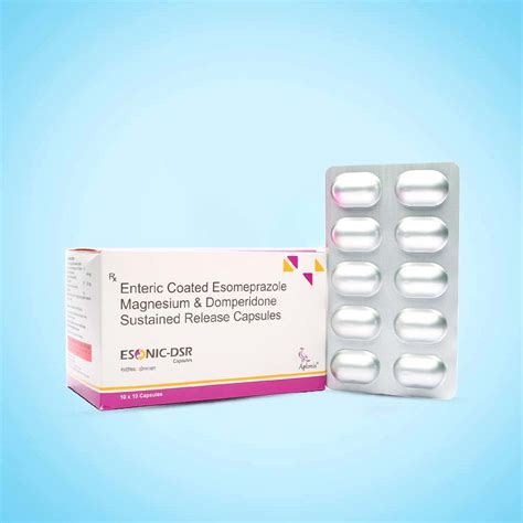 Esomeprazole Ec Domperidone Sr Capsules Manufacturers