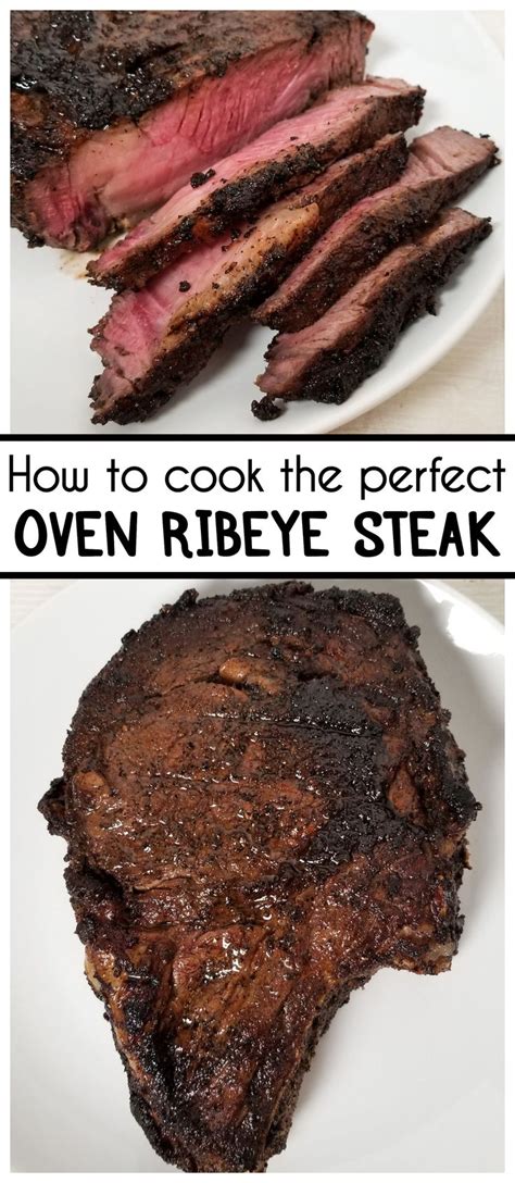 Mouthwatering Oven Ribeye Steak