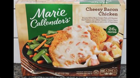 Marie Callender’s Cheesy Bacon Chicken Review Youtube