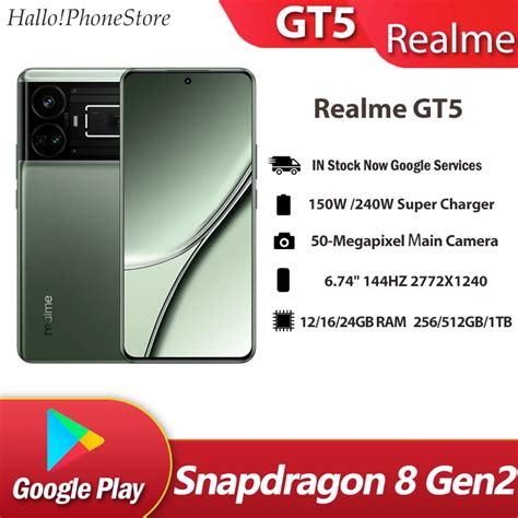 Unlock Global Gom Realme Gt G Snapdragon Gen Amoled Hz W