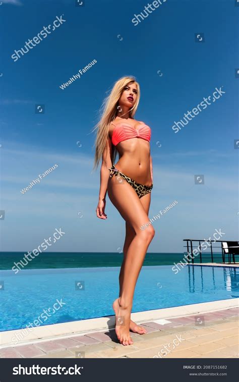 Bikini Model Standing Images Stock Photos Vectors Shutterstock