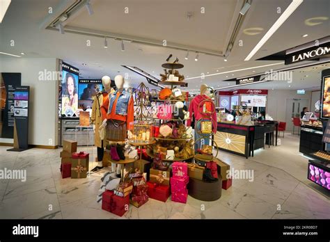 HONG KONG CIRCA DECEMBER 2019 Interior Shot Of Harvey Nichols At