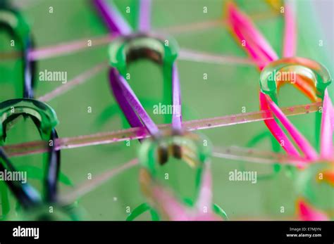 Making Loom Band Friendship Bracelets Using A Loom Band Frame Stock