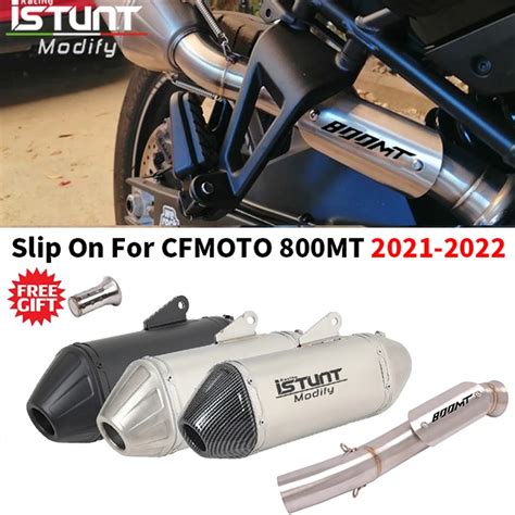 Slip On For Cfmoto Mt Cf A Motorcycle Exhaust Muffler