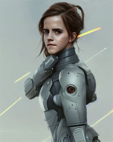 Prompthunt Hyper Realistic Painting Of Emma Watson In An Eva Plugsuit