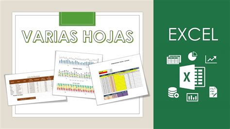 Trabajar Con Varias Hojas De Excel A La Vez YouTube