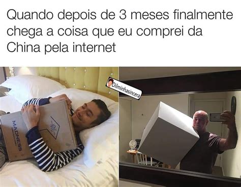 Quando Depois De 8 Meses Finalmente Chega A Coisa Que Eu Comprei Da