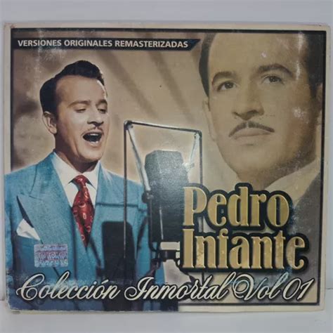 Pedro Infante Cd Doble Colección Inmortal Éxitos Lo Mejor MercadoLibre