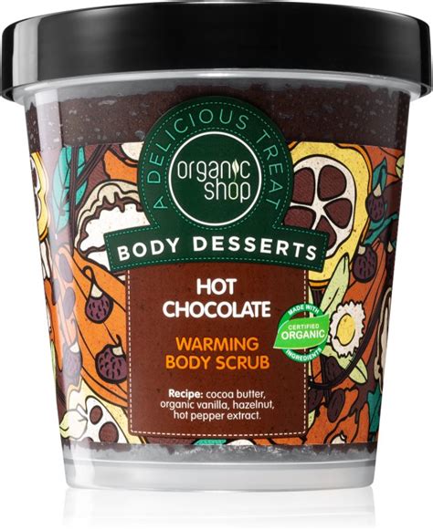 Organic Shop Body Desserts Hot Chocolate nährendes Bodypeeling