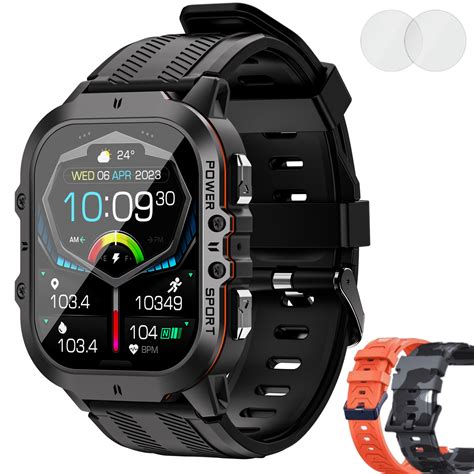 Ceas Smartwatch 1 96 AMOLED Full Touch 410 502 HD Always ON Display