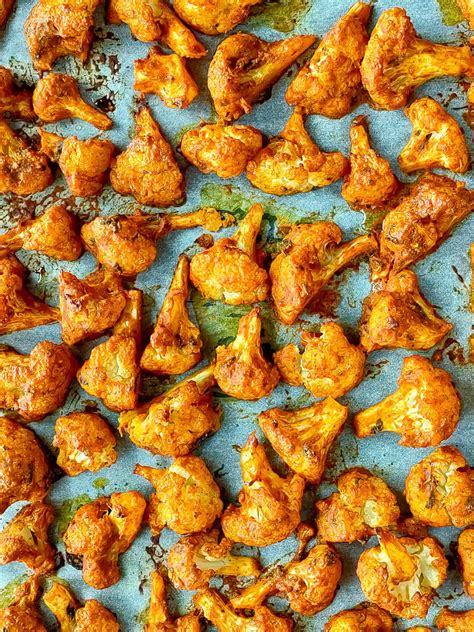 Easy Roasted Tandoori Cauliflower Tandoori Gobi Go Healthy Ever After