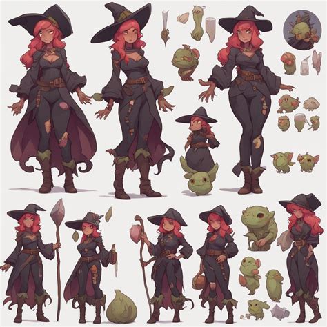 Witch With Goblins 2 By Axisara On Deviantart