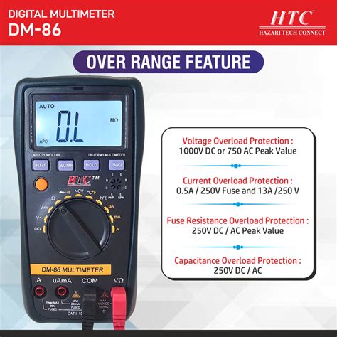 Purchase Multimeter Dm Online Htc Instrument