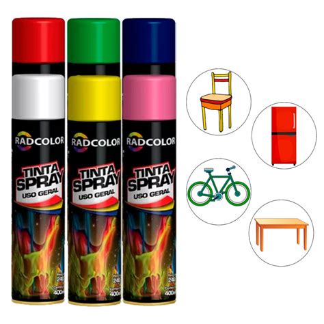 Tinta Spray Radcolor De Uso Geral E Automotivo Ml G Shopee Brasil