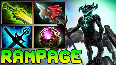 Rampage 22 Kills Outworld Destroyer Outworld Destroyer Dota 2 Mid