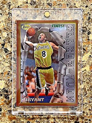 1996 Topps Finest Kobe Bryant Apprentices Rookie Lakers HOF Rare