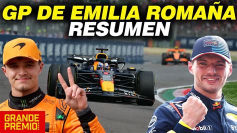 Verstappen Se Impone En El Duelo Ante Norris Y Vence En El Gp De Emilia Romaña Noticia De F1