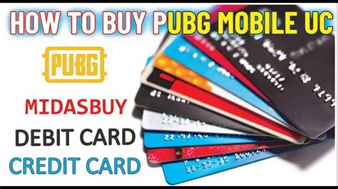 HOW TO BUY PUBG MOBILE UC DEBIT CARD CREDIT CARD MIDASBUY PUBG UC