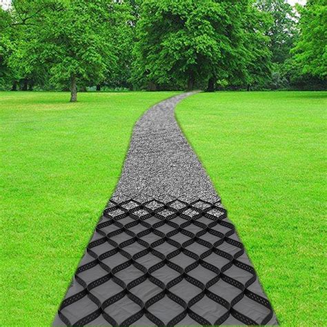 Amazon.com : RENLXFI Patio Pavers Outdoor - Gravel Grids Geo Grid ...