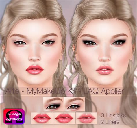 Second Life Marketplace Arte Omega Applier Laq Mymakeupkit