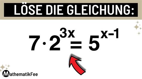 Exponentialgleichung L Sen Logarithmus Anwenden Und In Taschenrechner