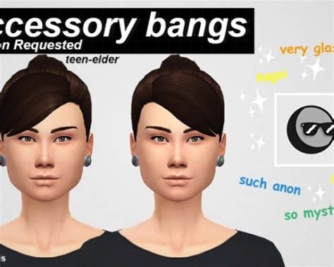 Bangs Tagged Sims 4 Downloads