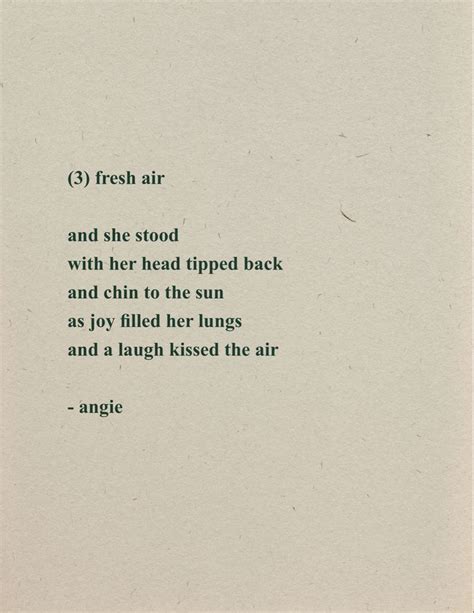 Fresh Air Poem In 2023 Self Love Poems Short Poems About Love Love