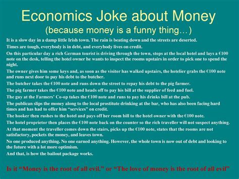 Funny Economics