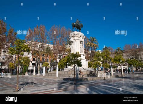 Plaza Nueva square central Seville Andalusia Spain Stock Photo - Alamy