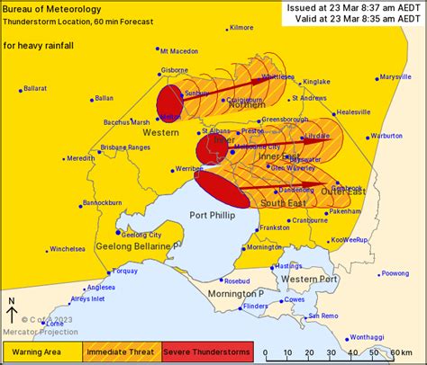 Victorian Storm Chasers On Twitter The Bureau Has Issued A Severe