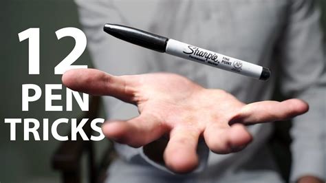 12 Visual Pen Tricks Anyone Can Do Revealed Pen Tricks Magic