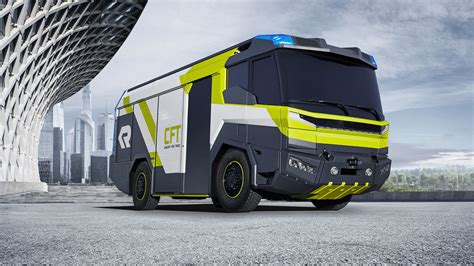 Rosenbauer Concept Fire Truck Hybrid für Berliner Feuerwehr AUTO