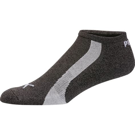 Puma Bamboo Mens No Show Socks 3 Pack Ebay