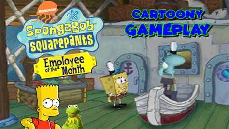 Spongebob squarepants employee of the month game play - specialsblue